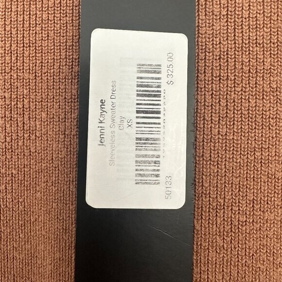 NWT Jenni Kayne Sleeveless Sweater Dress in Clay - Size XS - Picture 3 of 6